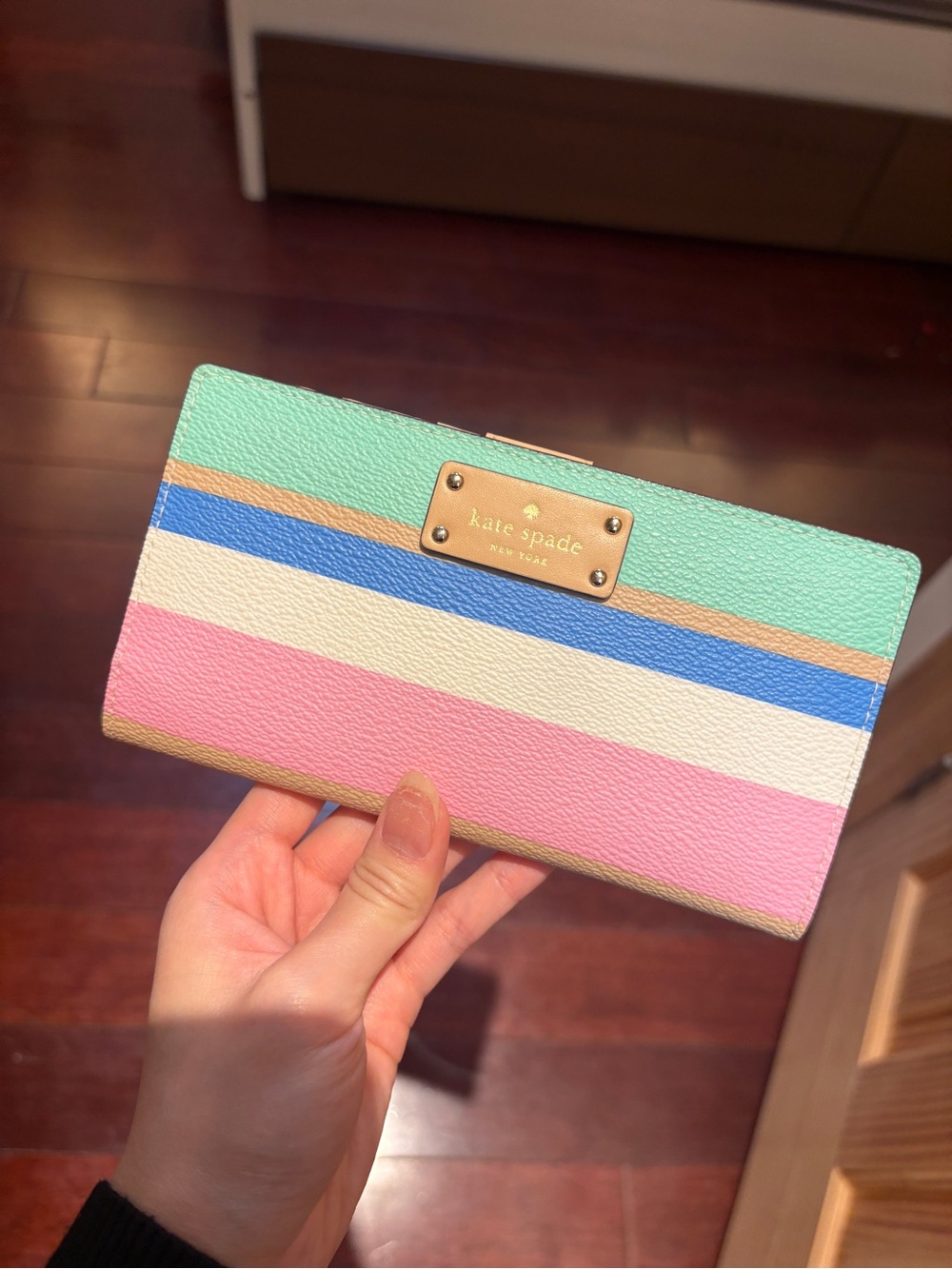 Kate Spade Pastel Stripe Wallet